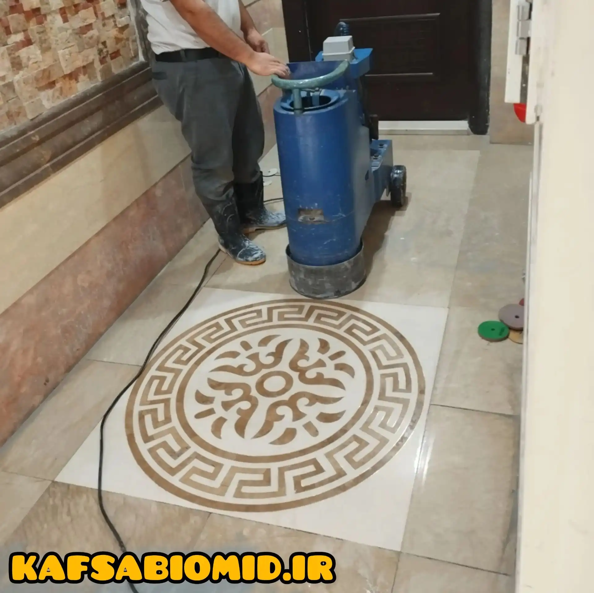 دستگاه کف سابی