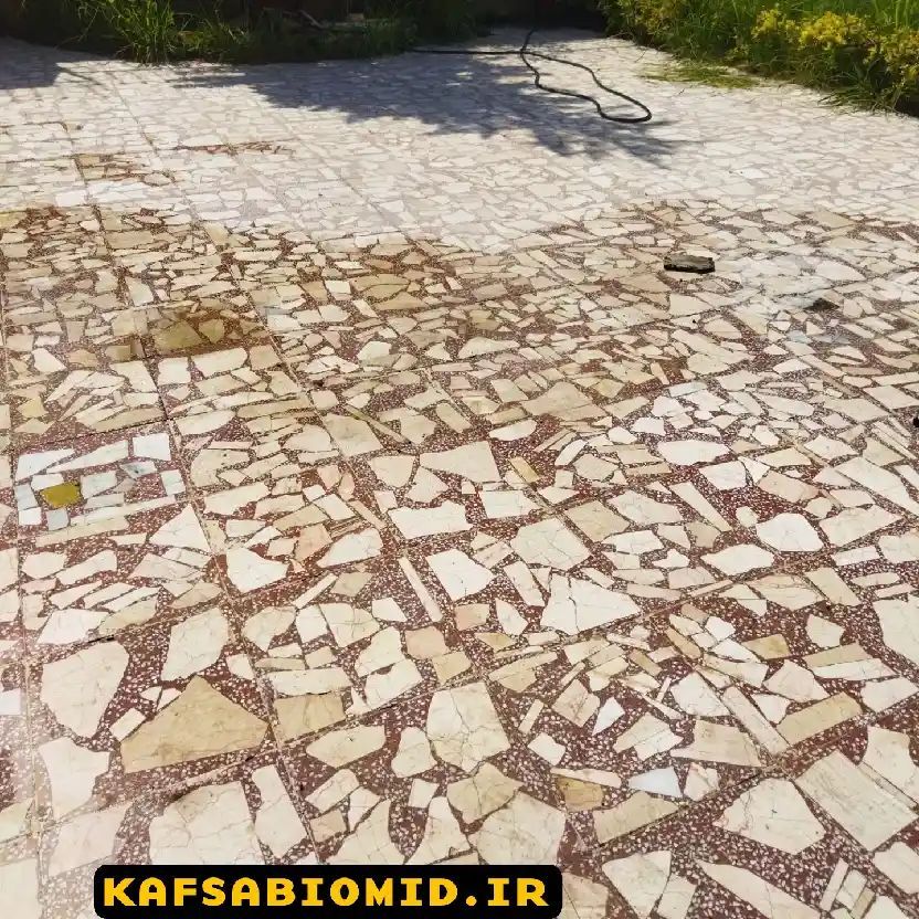 کفسابی موزاییک در رشت